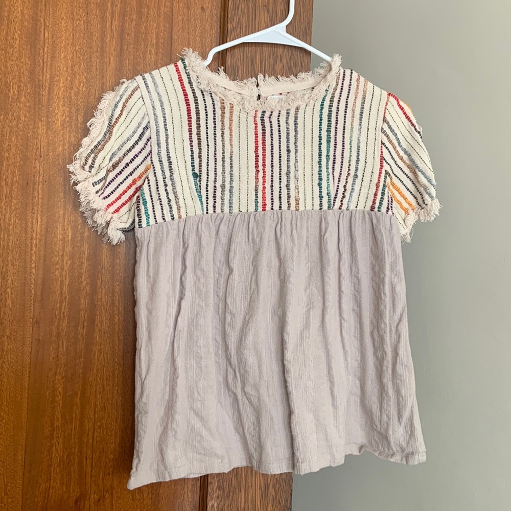 Rainbow blouse